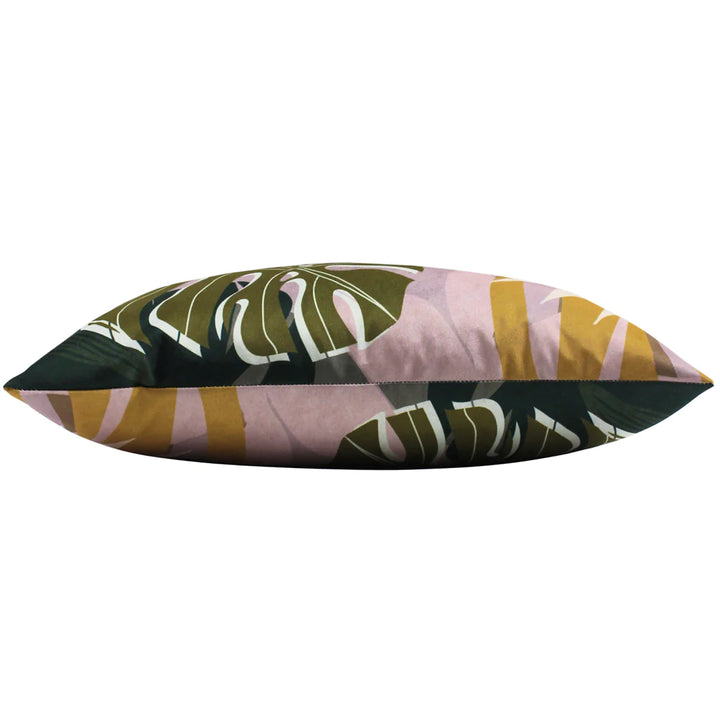 Outdoor Rectangular Cushion Cover 35 x 50cm - Tropical Leaf Print 02