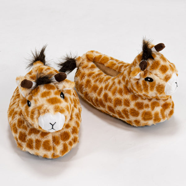 Women's Giraffe Novelty Slippers 01